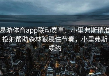 易游体育app联动赛事：小里弗斯精准投射帮助森林狼稳住节奏，小里弗斯续约