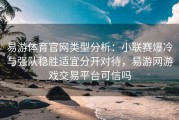 易游体育官网类型分析：小联赛爆冷与强队稳胜适宜分开对待，易游网游戏交易平台可信吗