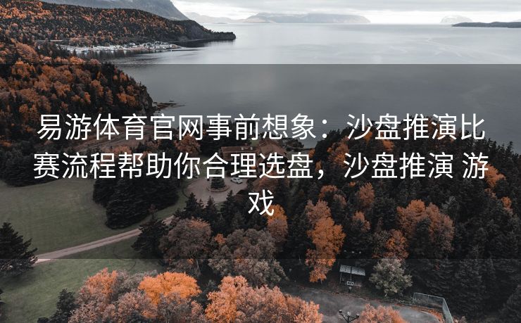 易游体育官网事前想象：沙盘推演比赛流程帮助你合理选盘，沙盘推演 游戏