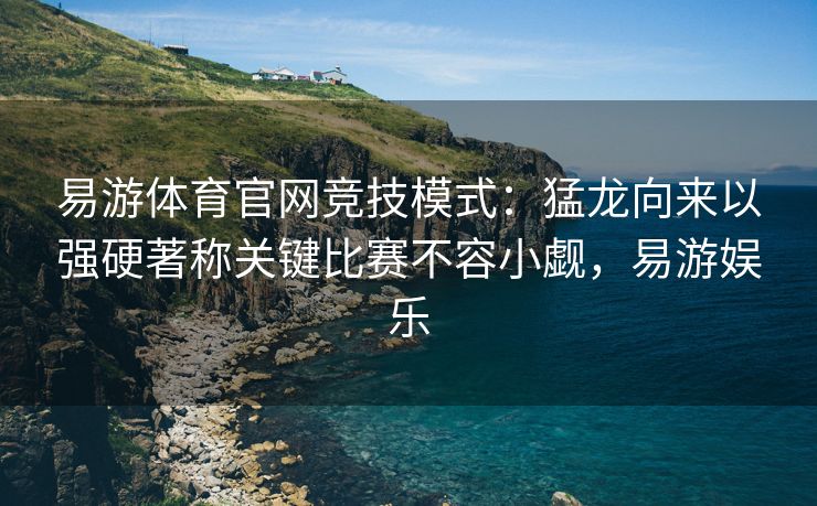 易游体育官网竞技模式：猛龙向来以强硬著称关键比赛不容小觑，易游娱乐